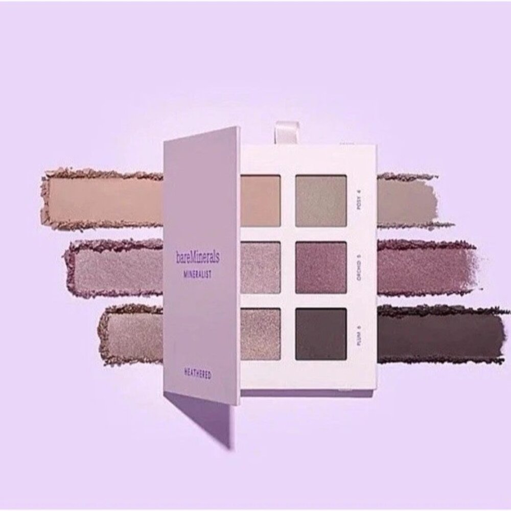 bareMinerals Mineralist Eyeshadow Palette Heathered 0.04 oz   (NEW IN BOX)